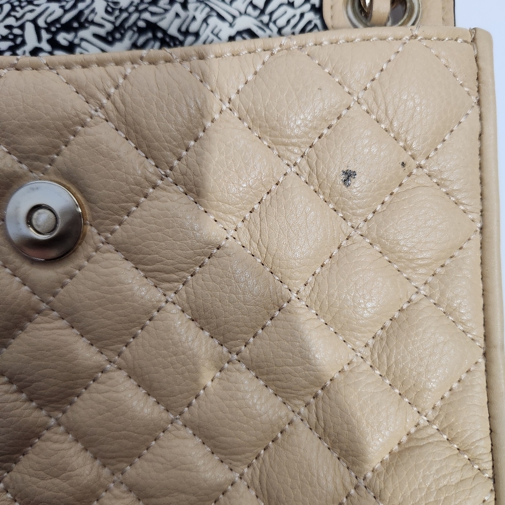 Rebbeca minkoff cream golden studded patch shoulder crossbody bag - Picture 16 of 16